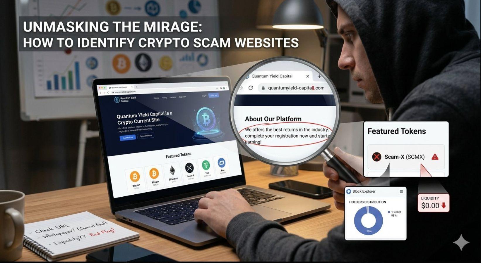 How to Identify Crypto Scam Websites