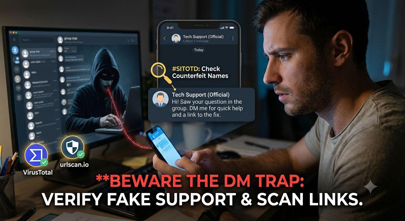 Scammer Identification Tip Of The Day